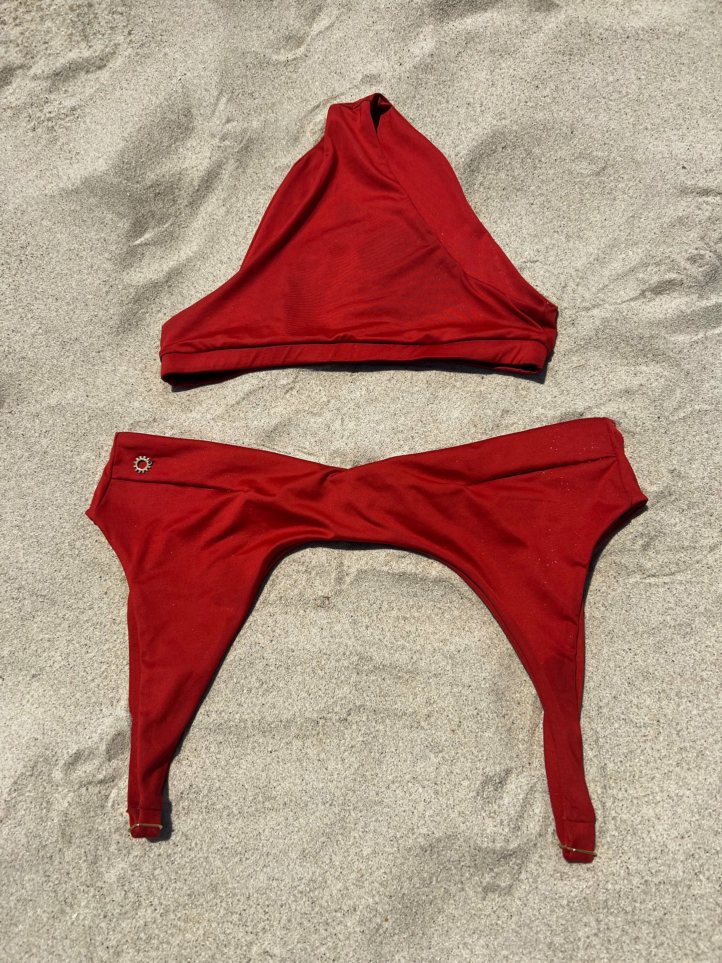 Rosalia Bikini Top - Rust