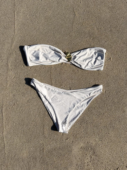 Georgina Bikini Bottom - White