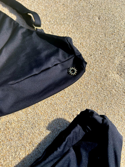 Rosalia Bikini Bottom - Black